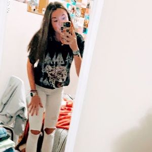 Def Leppared graphic tee🐆